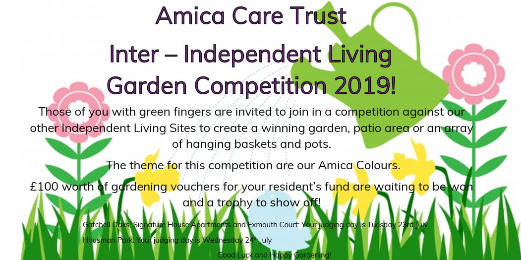 Amica Care Trust Inter - Independent Living Garden Competition 2019 Image